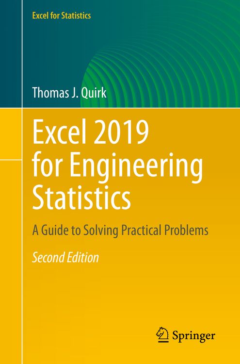 Produktbild: Excel 2019 for Engineering Statistics