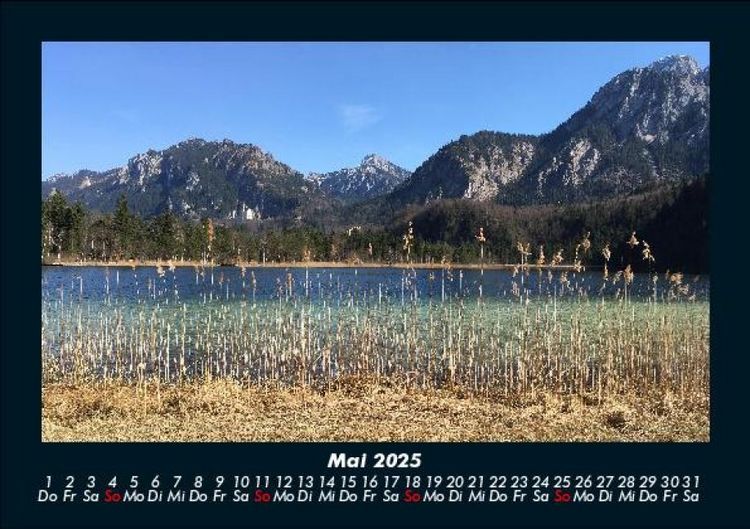 Produktbild: Naturlandschaften 2025 Fotokalender DIN A5