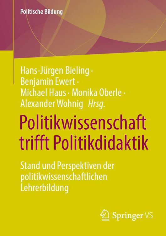 Produktbild: Politikwissenschaft trifft Politikdidaktik