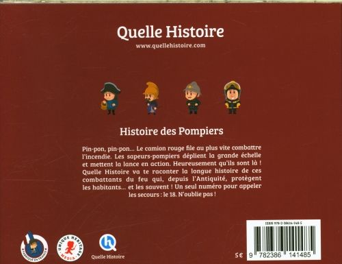 Produktbild: Histoire des pompiers