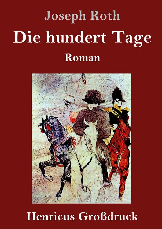 Produktbild: Die hundert Tage (Gro&szlig;druck)