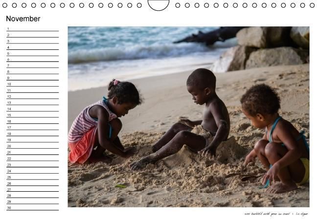 Produktbild: die seychellen - ganz nah am paradies (Wandkalender immerw&auml;hrend DIN A4 quer)
