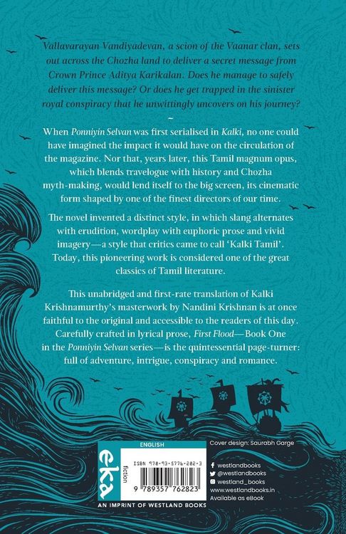 Produktbild: Ponniyin Selvan - Book 1 - First Flood