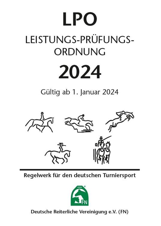Produktbild: Leistungs-Pr&uuml;fungs-Ordnung (LPO) 2024 - Inhalt