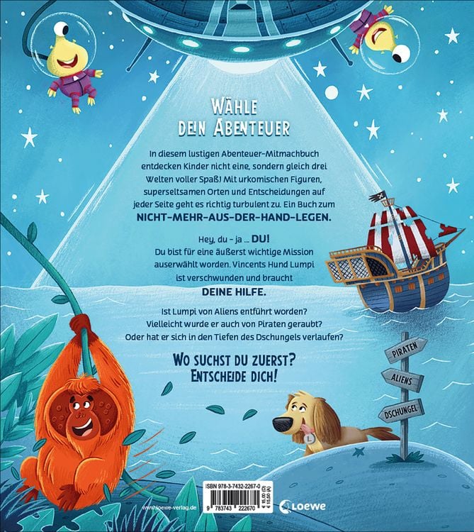 Produktbild: Dein Abenteuer beginnt! Piraten + Aliens + Wilde Tiere