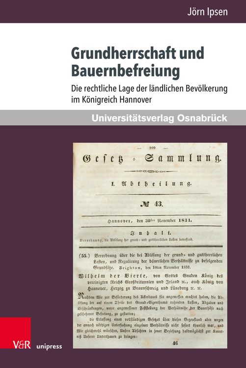 Produktbild: Grundherrschaft und Bauernbefreiung