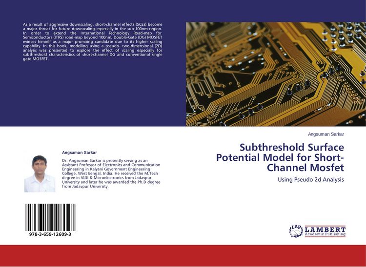 Produktbild: Subthreshold Surface Potential Model for Short-Channel Mosfet