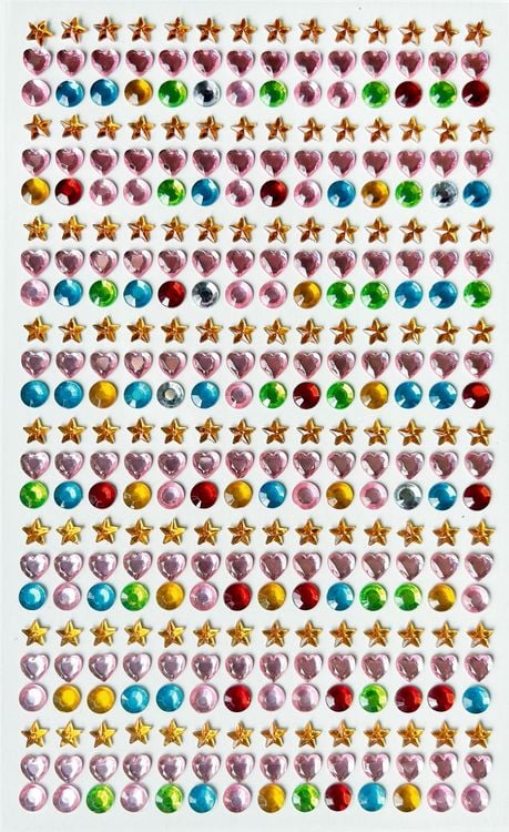 Produktbild: Malblock mit Glitzersteinchen: Mandalas
