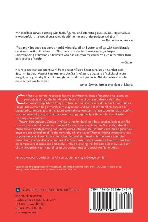 Produktbild: Natural Resources and Conflict in Africa