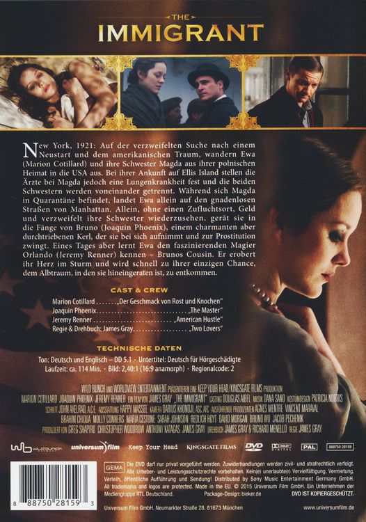 Produktbild: The Immigrant