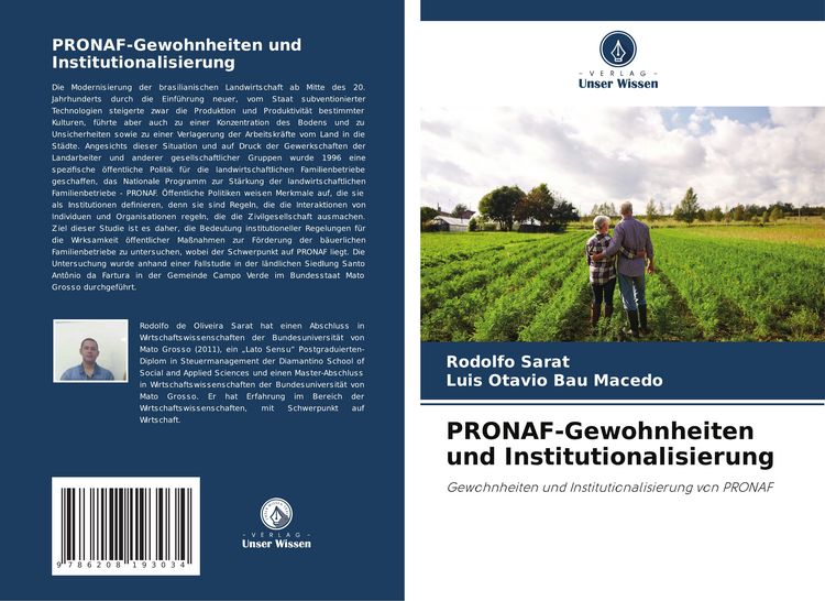 Produktbild: PRONAF-Gewohnheiten und Institutionalisierung