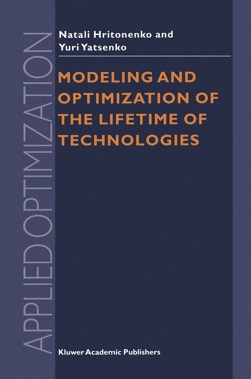 Produktbild: Modeling and Optimization of the Lifetime of Technologies