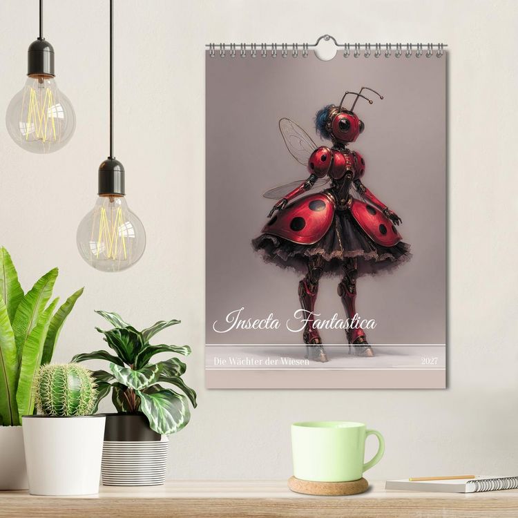 Produktbild: Insecta Fantastica (Wandkalender 2027 DIN A4 hoch), CALVENDO Monatskalender