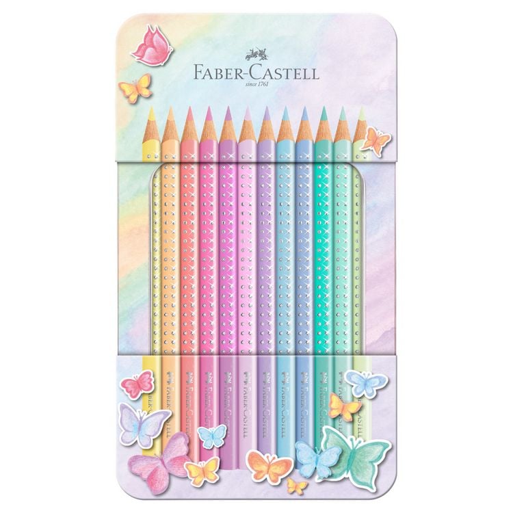 Produktbild: Faber-Castell Buntstifte Sparkle Pastell 12er Set