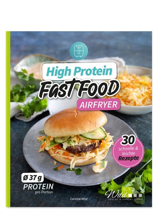 Produktbild: High Protein Fast Food aus dem Airfryer