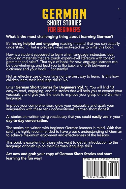 Produktbild: German Short Stories for Beginners