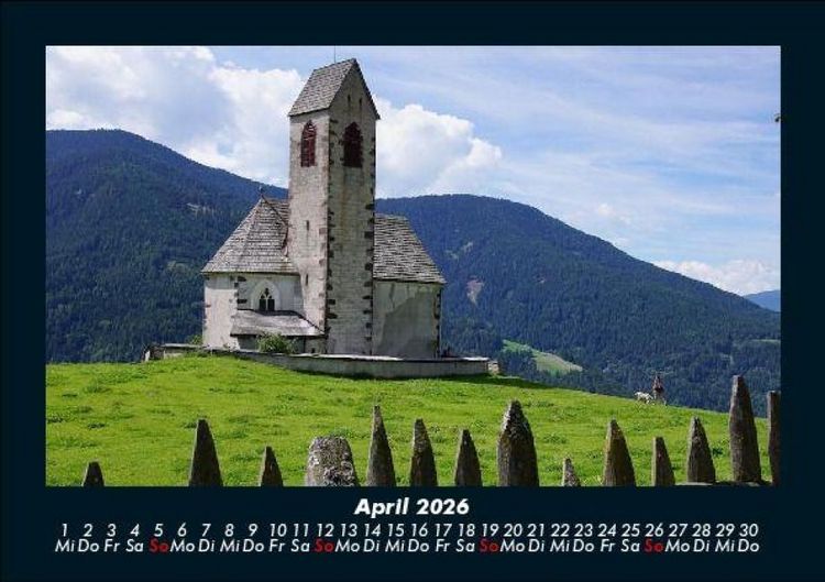 Produktbild: Berge 2026 Fotokalender DIN A5