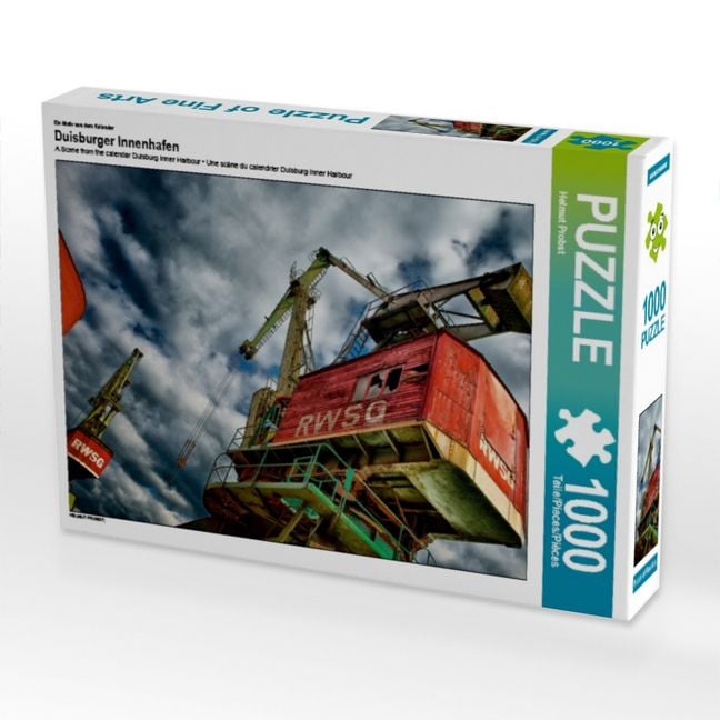 Produktbild: CALVENDO Puzzle Ein Motiv aus dem Kalender Duisburger Innenhafen | 1000 Teile Lege-Gr&ouml;&szlig;e 64x48cm Foto-Puzzle f&uuml;r gl&uuml;ckliche Stunden