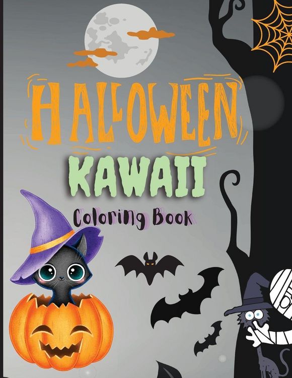 Produktbild: Halloween Kawaii Coloring Book