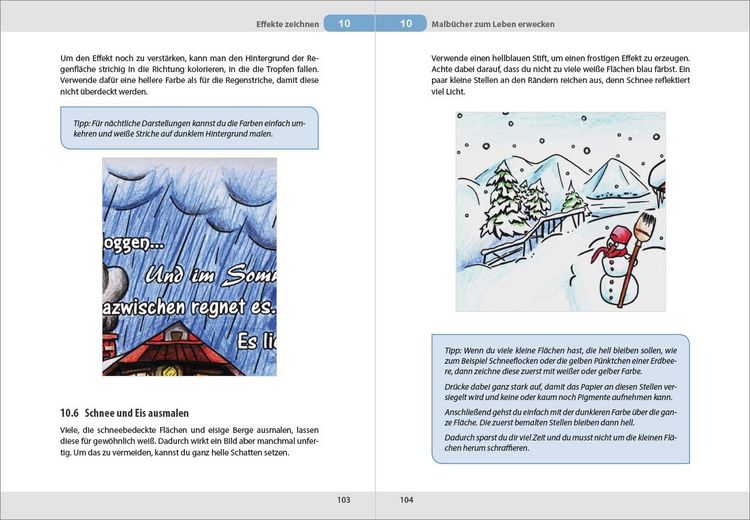 Produktbild: Kreative Ausmaltechniken - Malb&uuml;cher zum Leben erwecken!