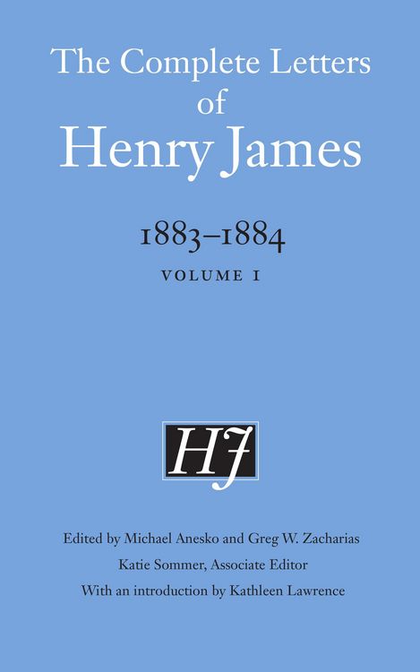 Produktbild: Complete Letters of Henry James, 1883-1884