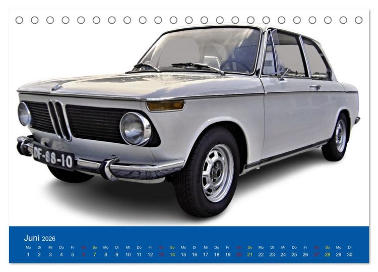 Produktbild: BMW Mein Favorit (Tischkalender 2026 DIN A5 quer), CALVENDO Monatskalender