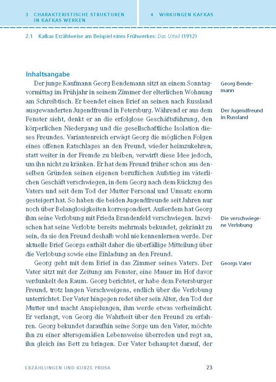 Produktbild: Franz Kafka. Erz&auml;hlungen und kurze Prosa