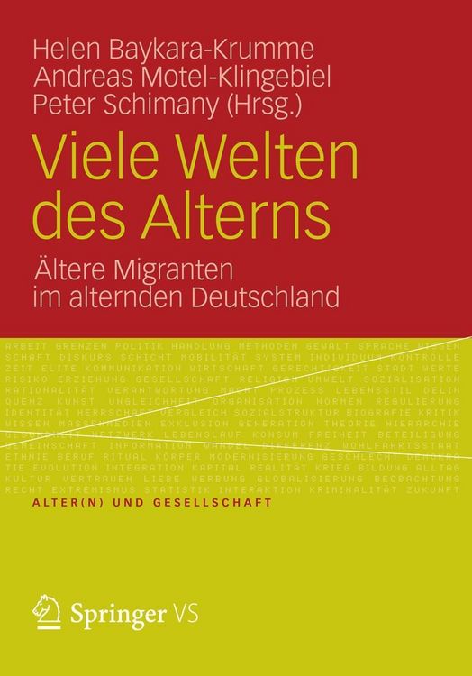 Produktbild: Viele Welten des Alterns