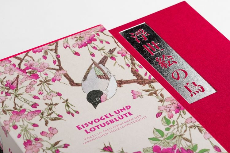 Produktbild: Eisvogel und Lotusbl&uuml;te