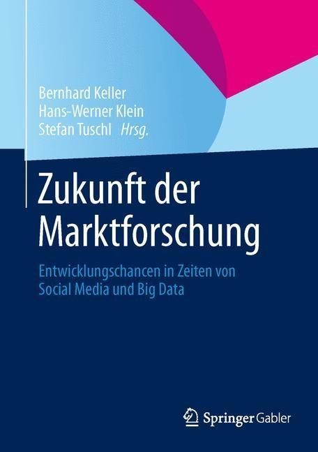 Produktbild: Zukunft der Marktforschung