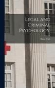 Produktbild: Legal and Criminal Psychology.