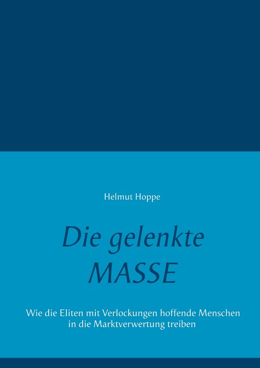 Produktbild: Die gelenkte Masse