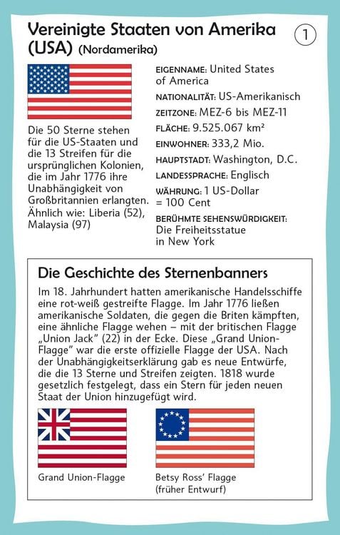 Produktbild: Entdecker-Karten: Flaggen und L&auml;nder der Welt