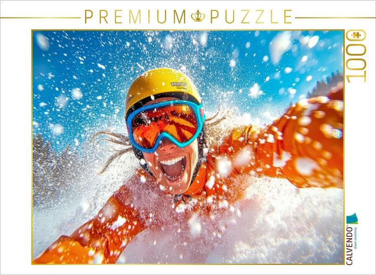 Produktbild: CALVENDO Puzzle Pure Lebensfreude | 1000 Teile Lege-Gr&ouml;&szlig;e 64x48cm Foto-Puzzle f&uuml;r gl&uuml;ckliche Stunden