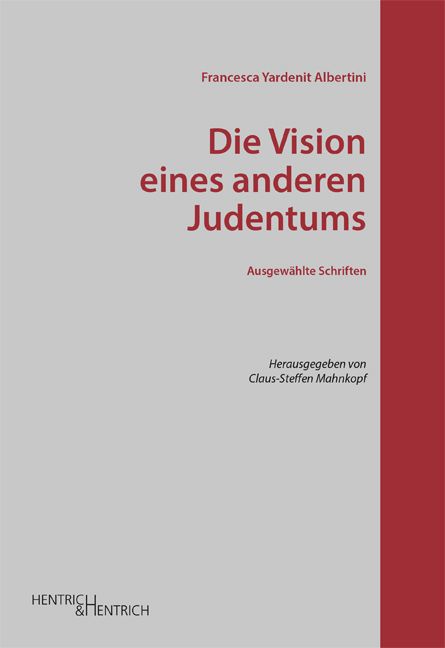 Produktbild: Die Vision eines anderen Judentums