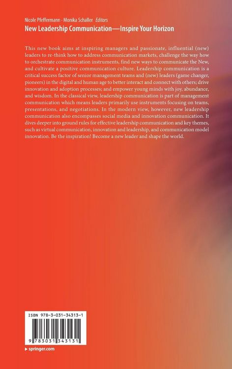 Produktbild: New Leadership Communication—Inspire Your Horizon