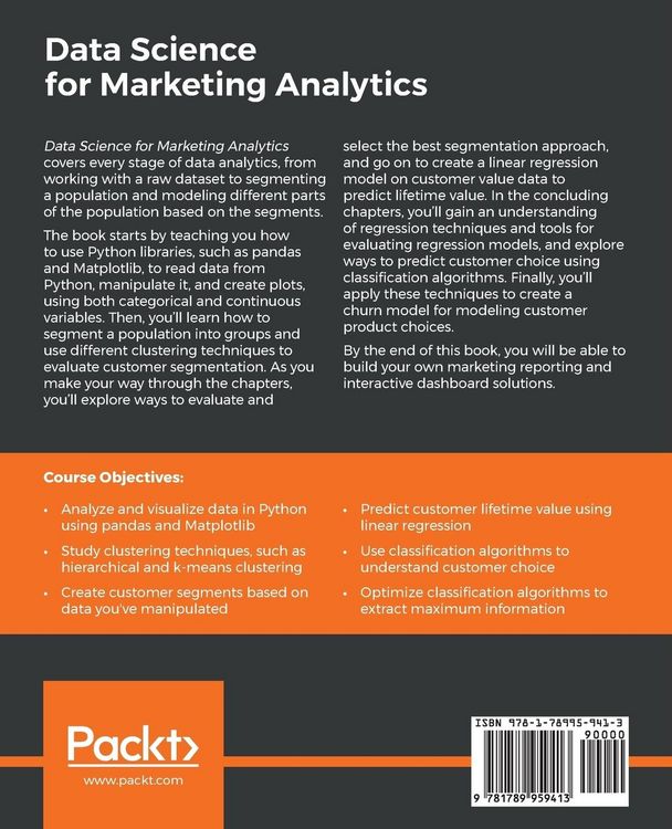 Produktbild: Data Science for Marketing Analytics