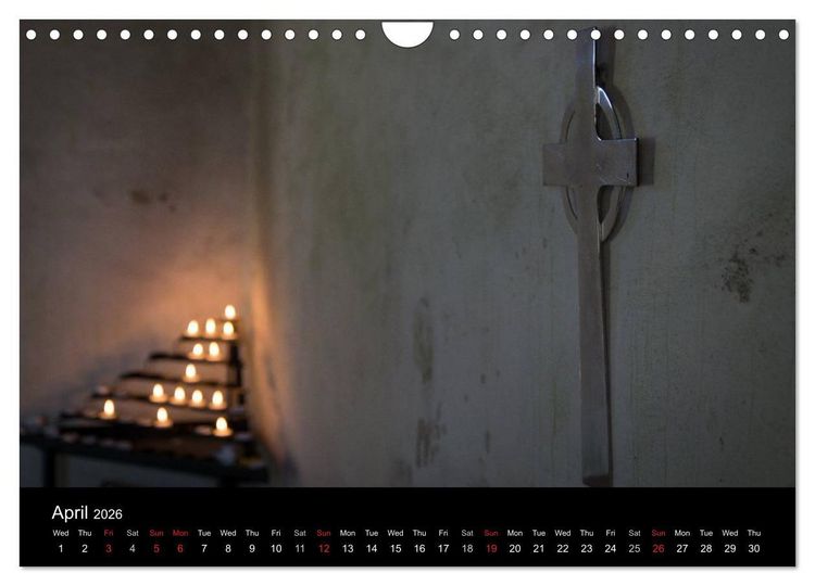 Produktbild: Iona - A Visual Pilgrimage (Wall Calendar 2026 DIN A4 landscape), CALVENDO 12 Month Wall Calendar