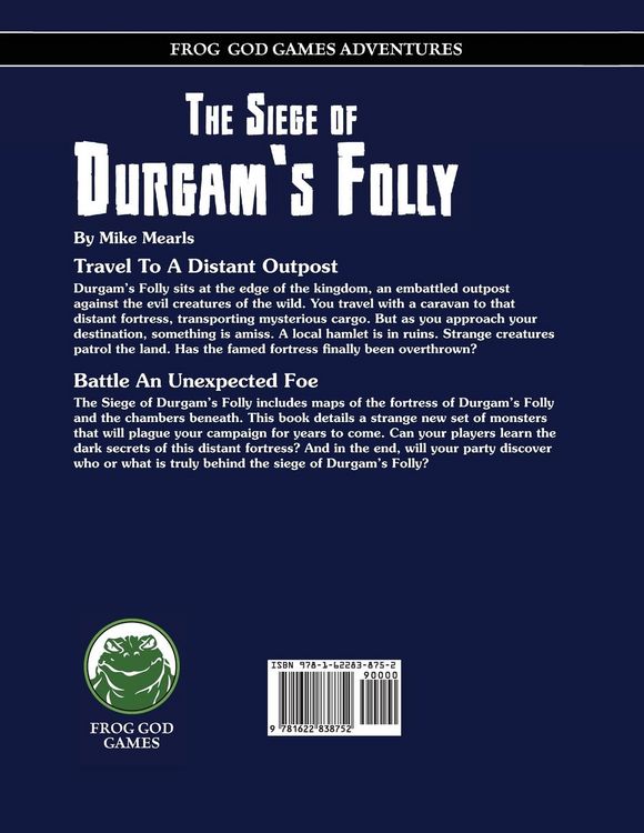 Produktbild: The Siege of Durgam's Folly PF