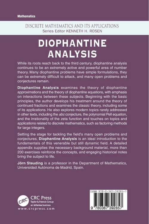 Produktbild: Diophantine Analysis