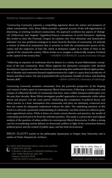 Produktbild: Constructing Community