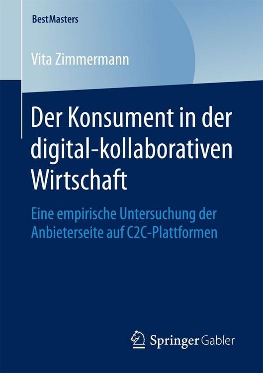 Produktbild: Der Konsument in der digital-kollaborativen Wirtschaft