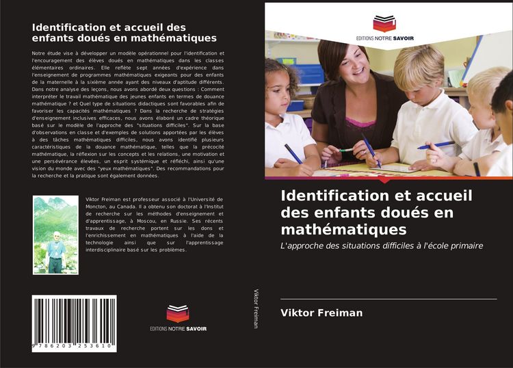 Produktbild: Identification et accueil des enfants dou&eacute;s en math&eacute;matiques