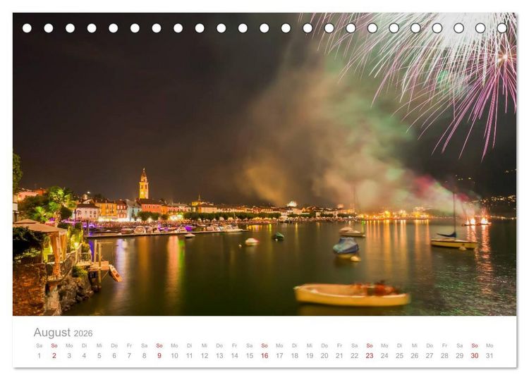 Produktbild: Reise durch die SCHWEIZ (Tischkalender 2026 DIN A5 quer), CALVENDO Monatskalender