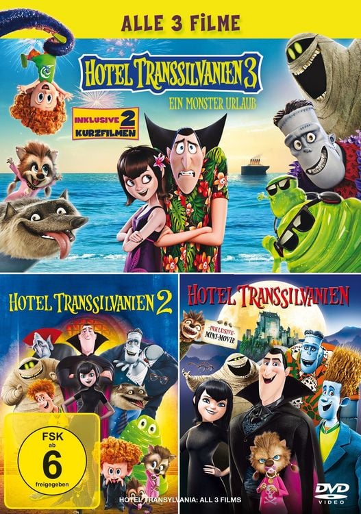 Produktbild: Hotel Transsilvanien 1 - 3 [3 DVDs]