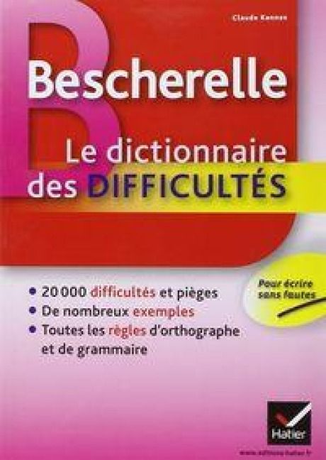 Produktbild: Bescherelle - Dictionnaire des difficultes orthographiques de la langue francaise