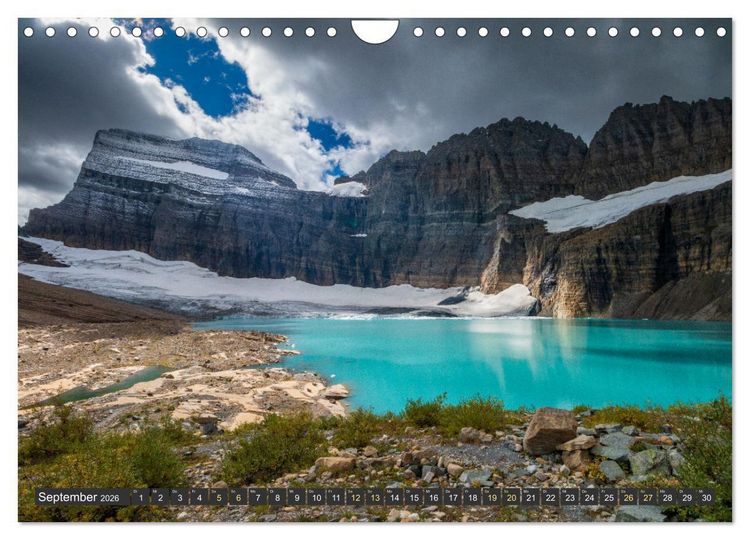 Produktbild: Westw&auml;rts - &Uuml;ber die Rocky Mountains zum Pazifik (Wandkalender 2026 DIN A4 quer), CALVENDO Monatskalender