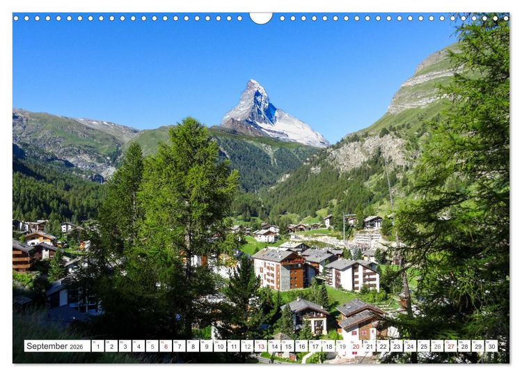 Produktbild: Matterhorn - Berg der Berge (Wandkalender 2026 DIN A3 quer), CALVENDO Monatskalender