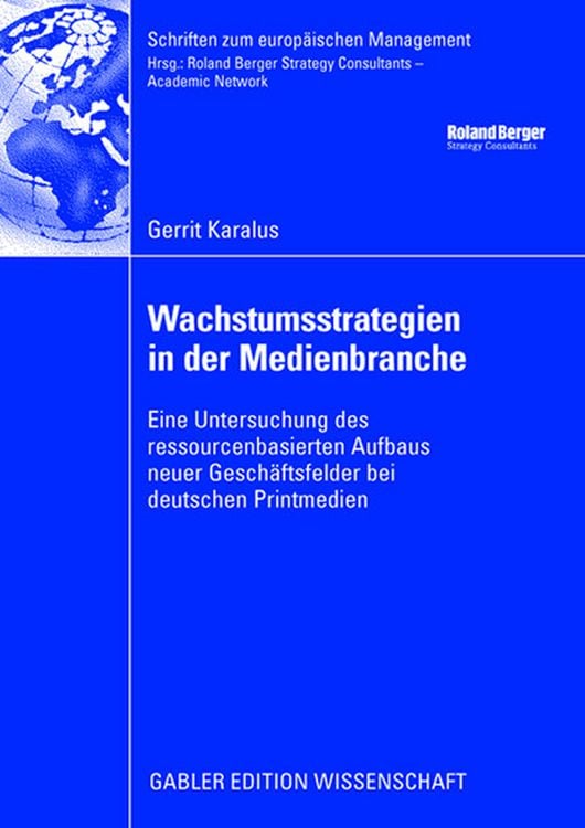 Produktbild: Wachstumsstrategien in der Medienbranche