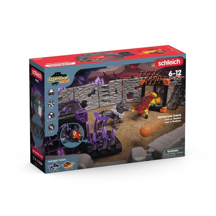 Produktbild: schleich&reg; Eldrador BattleCave Arena: Lava vs. Schatten